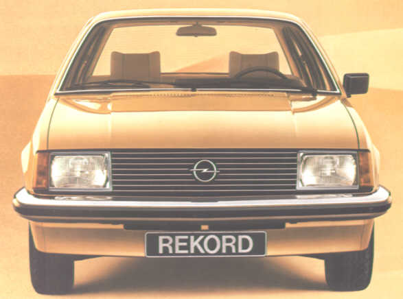 Opel Rekord E1 Die Abbildung zeigt den Opel Rekord E der ersten Bauserie 