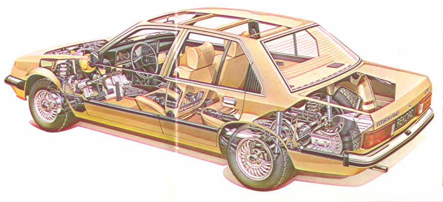 Lieferbar war der Opel Rekord E1 als 2 und 4t rige Limousine 